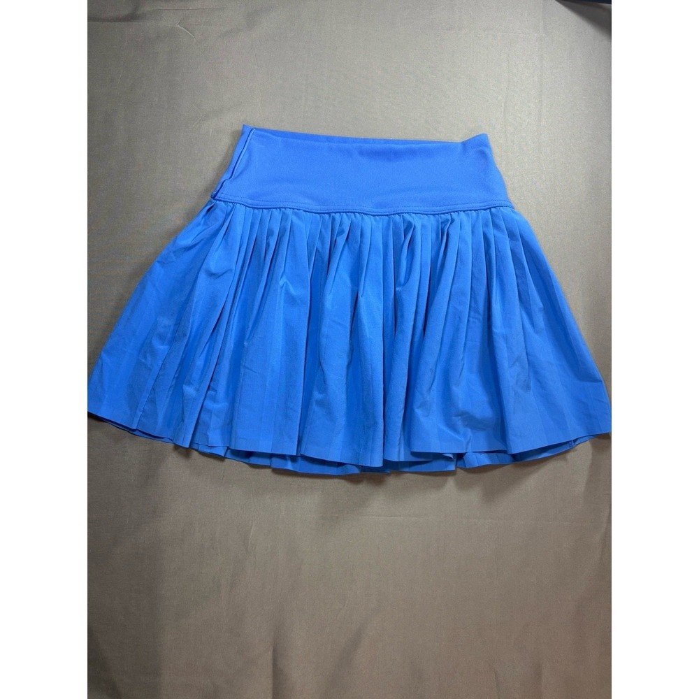 OFFLINE by Aerie Blue Ruffle Athletic Skort XS Real Me Built-In Shorts Tennis